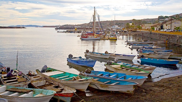 FISHING BOATS AT SANTA ROSALIA
