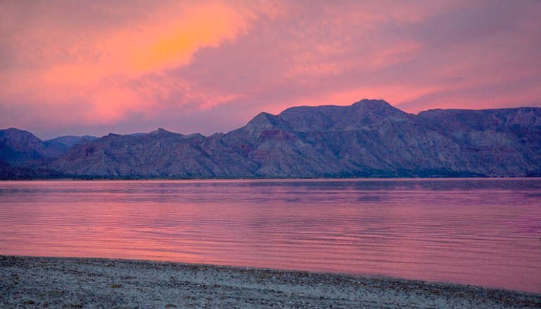 SUNRISE OVER SEA OF CORTEZ