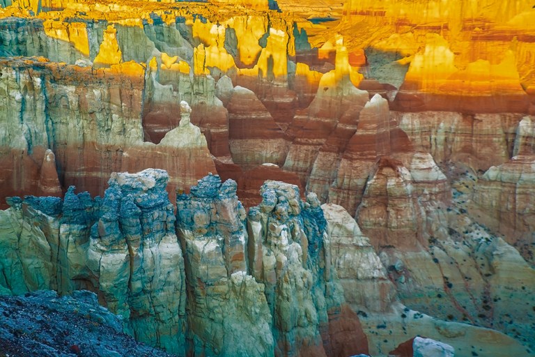 Colorful Coalmine Canyon