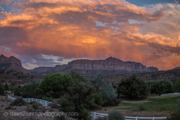 Zion Country Sunset