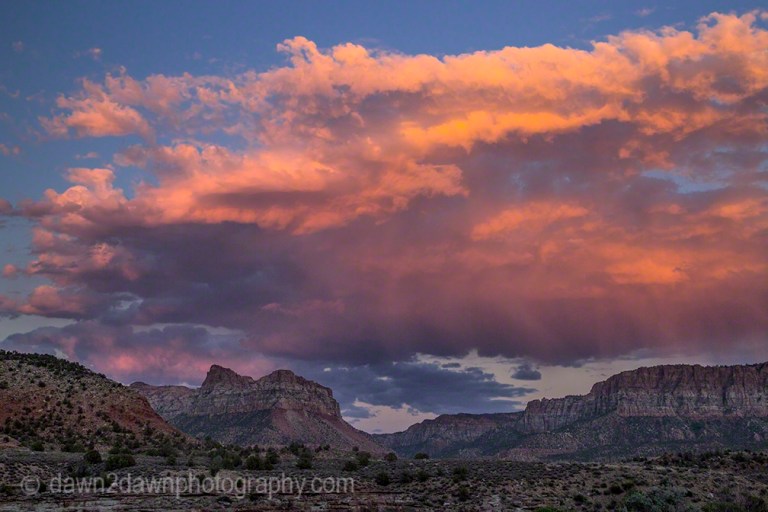 Zion Country Sunset