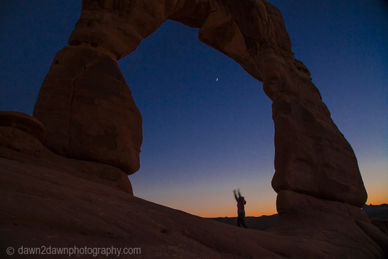 Delicate Arch Night