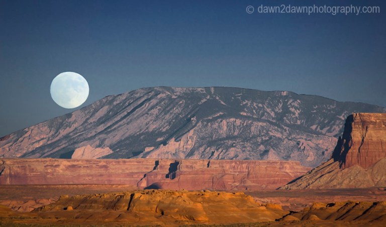 Lake Powell Moonrise