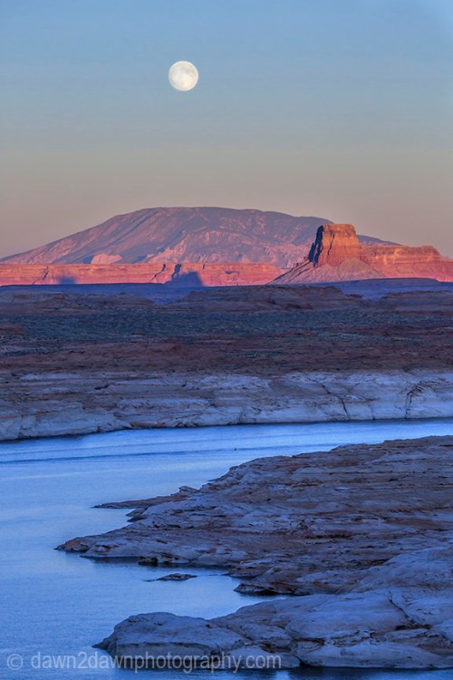 Lake Powell Moonrise
