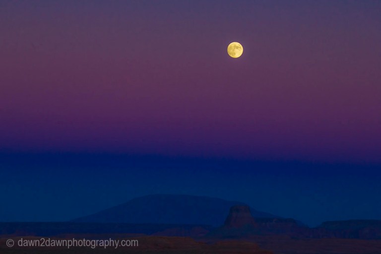 Lake Powell Moonrise