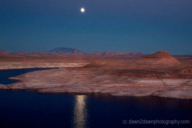 Lake Powell Moonrise