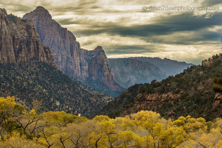 Zion Canyon Autumn
