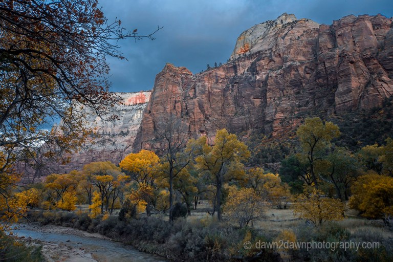 Zion Canyon Autumn