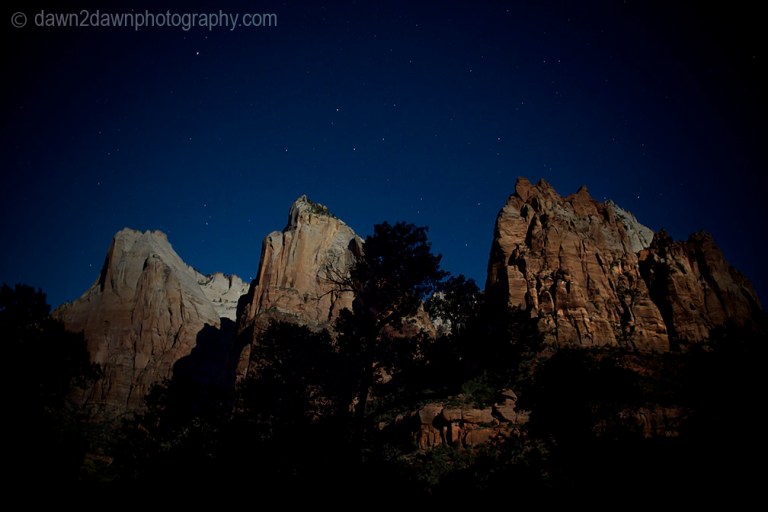 Zion Full Moon