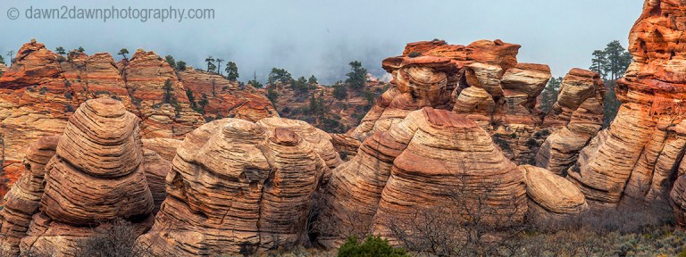 Kolob Terrace Fog
