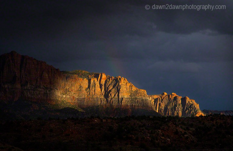 Zion Canyon Sunset