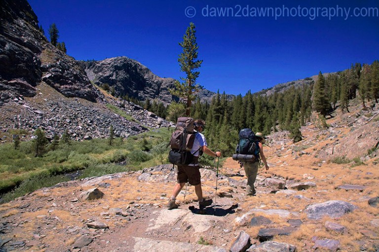 HIKING THE HIGH SIERRAS
