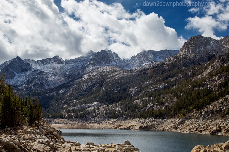California's severe drought has dramatically affected South Lake near Bishop