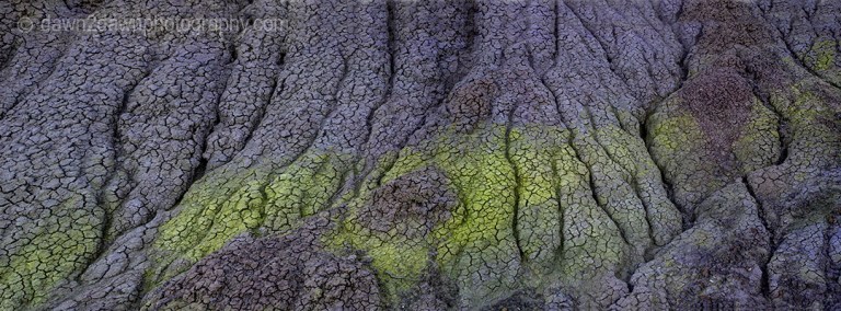 The colorful clay beds are exposed at Coyote Buttes at Vermilion Cliffs National Monument, Arizona