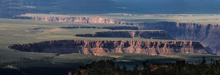 The Colorado River has carved Marble Canyon just before The Grand Canyon in Northern Arizona