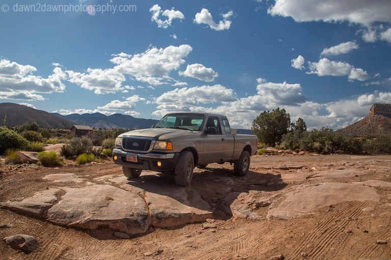 On the road to Arizona's Grand Canyon at Toroweap at Grand Canyon National Park