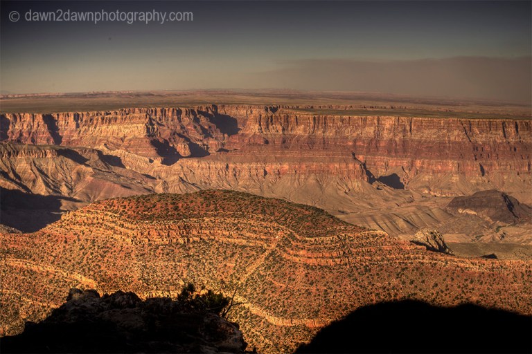 The Grand Canyon as seen from Cape Final