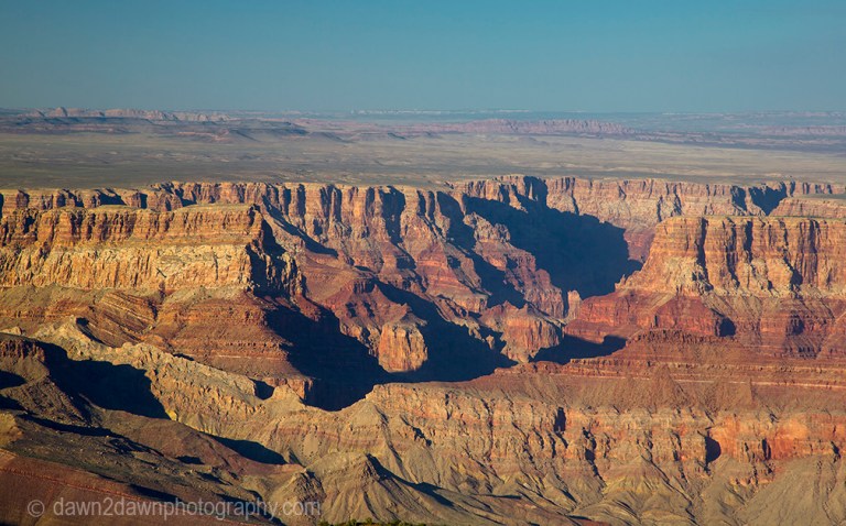 The Grand Canyon as seen from Cape Final