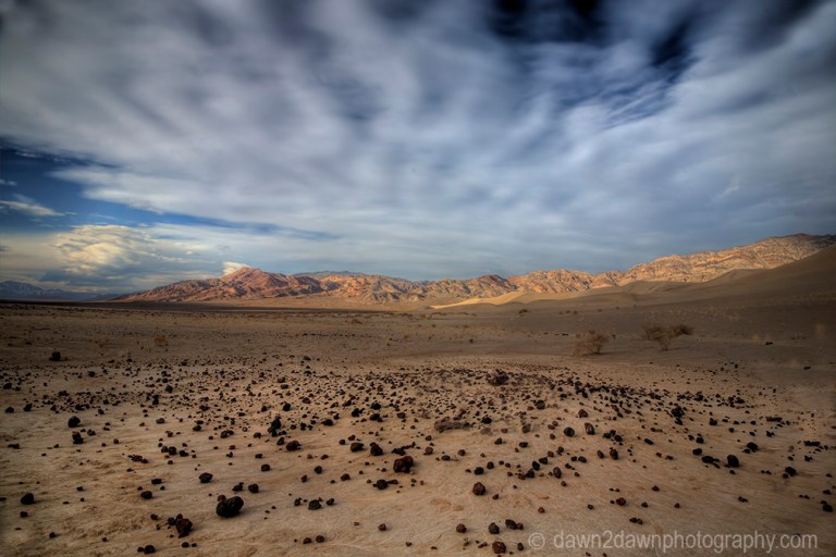 Eureka Valley at Death Valley National Park, California