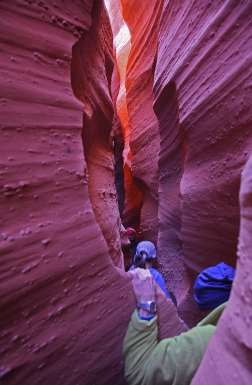 I’d Rather Be….. Hiking With Friends at Buckskin Gulch or Spooky?