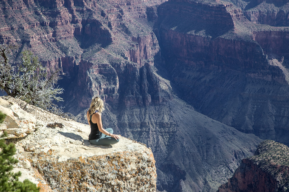 On The Edge Of The Grand Canyon