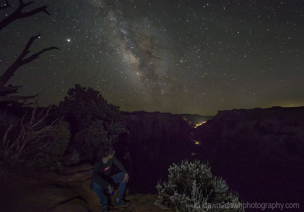 Milky Way Over Zion National Park