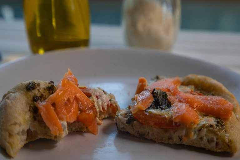 Another Smoked Salmon Pizza Idea