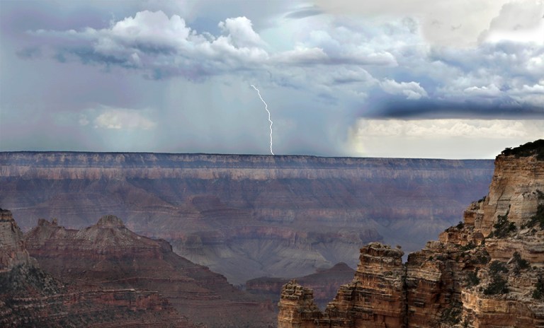 A Stormy Grand Canyon