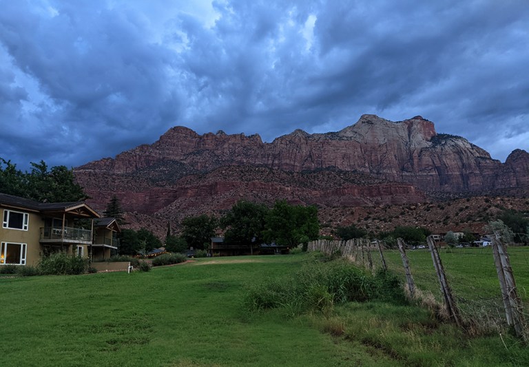 Dark Skies Produce Heavy Rains