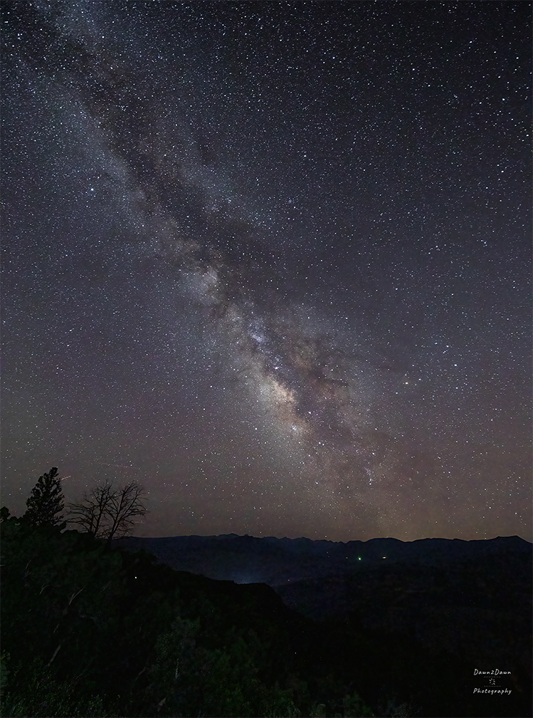Milky Way Over The San Juans
