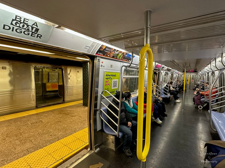 A Day On The NYC Subway.
