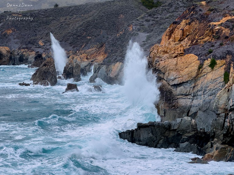 Big Wave Action From California