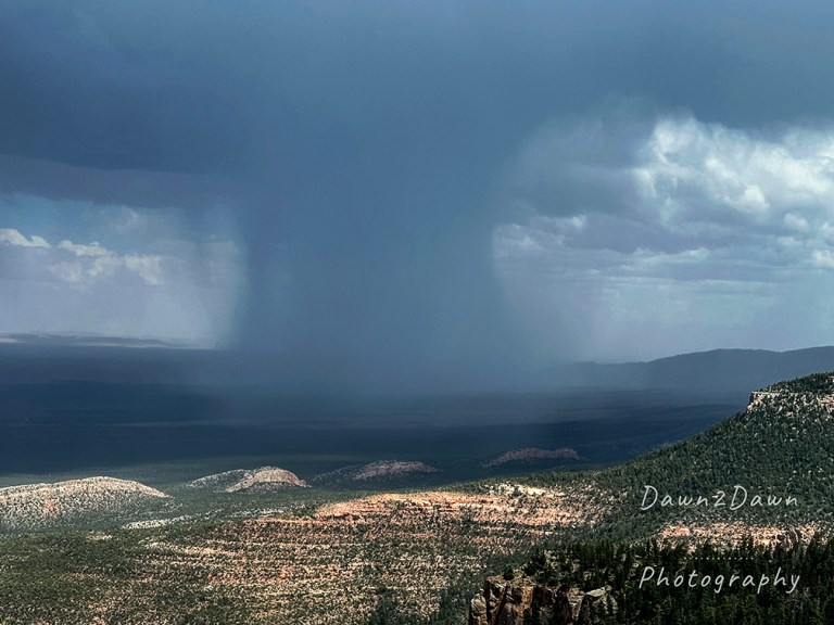 Lightning Performs A Dance At The Grand Canyon