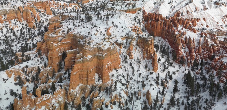 Snow-Coverd Red Canyon
